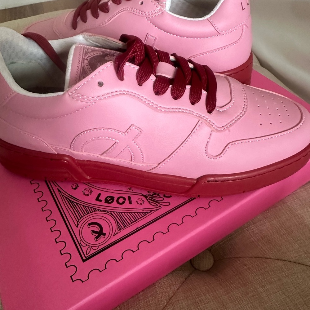 Nicki Minaj Pink Loci Athletic Shoes